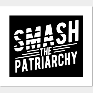 Feminism - Smash the patriarchy Posters and Art